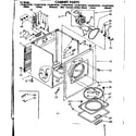 Kenmore 11086470320 cabinet parts diagram