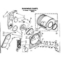 Kenmore 11086545110 bulkhead parts diagram