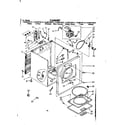 Kenmore 11086578210 cabinet parts diagram