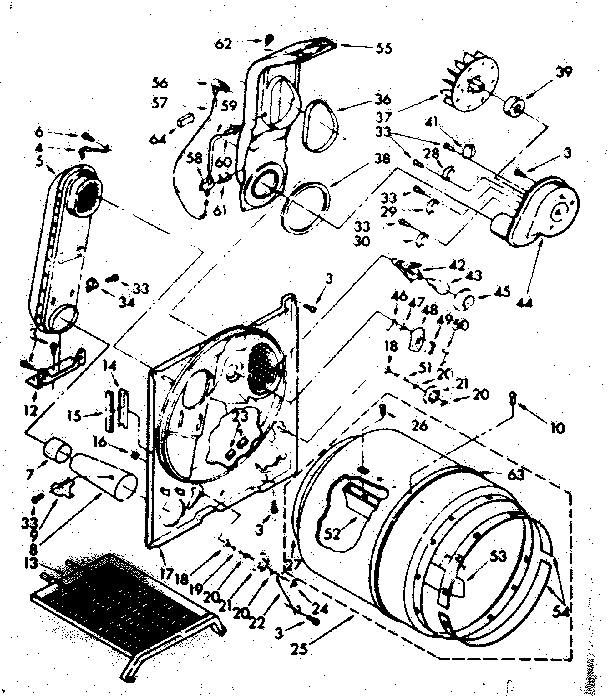 Sears 11087294310 bulkhead parts diagram