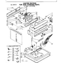 Sears 11087294500 limited edition/top and console parts diagram