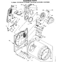 Kenmore 11087384100 bulkhead parts diagram
