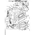 Sears 11087471600 cabinet parts diagram