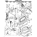 Sears 11087592400 cabinet parts diagram
