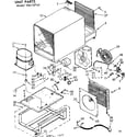 Kenmore 106737121 unit parts diagram