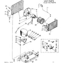 Kenmore 1067760750 unit parts diagram