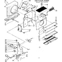 Kenmore 1067761370 air flow parts diagram