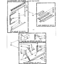 Kenmore 1067761370 accessory kit parts diagram