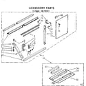 Kenmore 1067781811 accessory parts diagram