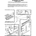Kenmore 1067791541 accessory kit parts diagram