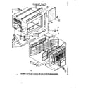 Kenmore 1068701541 cabinet parts diagram