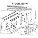 Kenmore 1068712080 accessory kit parts diagram