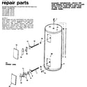 Kenmore 153312340 replacement parts diagram