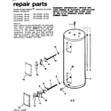 Kenmore 153324540 replacement parts diagram