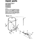 Kenmore 153327260 replacement parts diagram