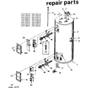 Kenmore 153318110 replacement parts diagram
