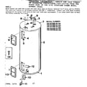Kenmore 153321880 non-functional replacement parts diagram