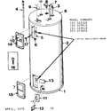 Kenmore 153322410 non-functional replacement parts diagram