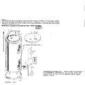 Kenmore 153326113 non-functional replacement parts diagram
