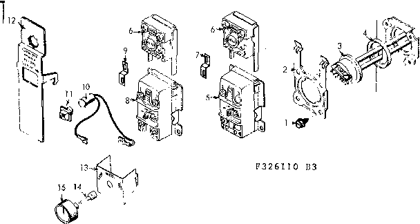 Kenmore 153326310 element group diagram