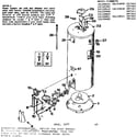 Kenmore 153335510 replacement parts diagram