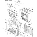 Kenmore 155845200 replacement parts diagram