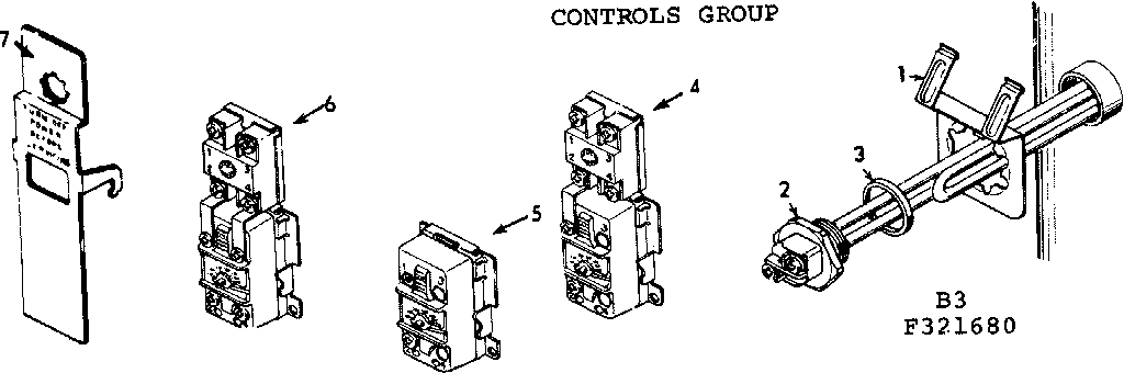Kenmore 183322780 controls group diagram