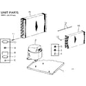 Kenmore 2537771410 unit parts diagram