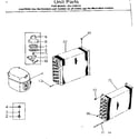 Kenmore 2537795112 unit parts diagram