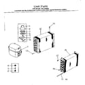 Kenmore 2537796092 unit parts diagram