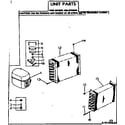 Kenmore 2538700620 unit parts diagram