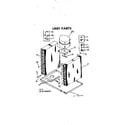 Kenmore 2538700660 unit parts diagram