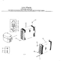 Kenmore 2538741300 unit parts diagram
