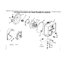 Sears 39026080 replacement parts diagram