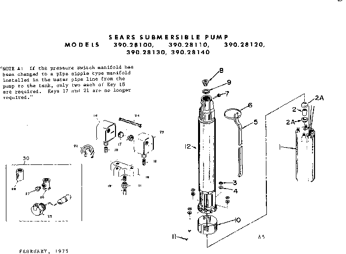 Craftsman 39028100 replacement parts diagram