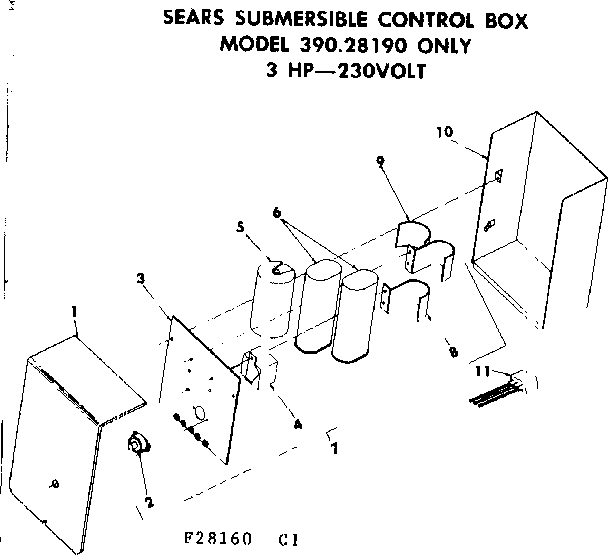 Craftsman 39028160 control box diagram