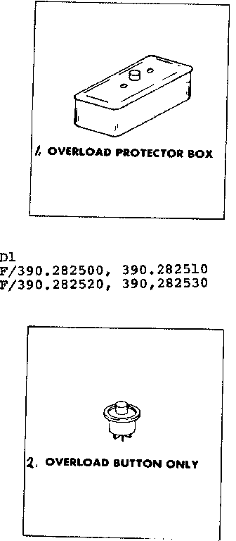 Craftsman 390282500 overload diagram