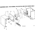 Craftsman 390283600 control box/ 283700 and 283800 only diagram