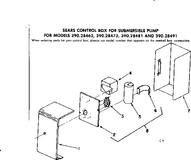 Craftsman 39028481 control box diagram