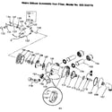 Kenmore 625342170 filter valve diagram