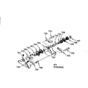 Kenmore 625343502 cam nest assembly diagram