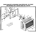 Kenmore 867730350 cabinet fan diagram