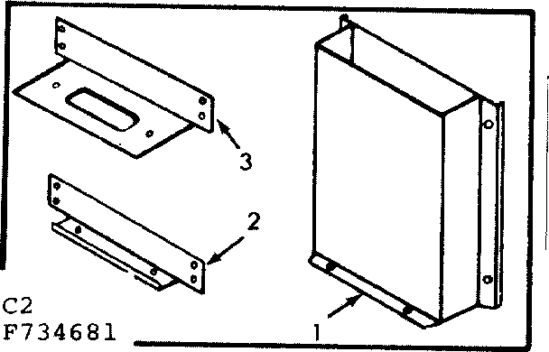 Kenmore 867734681 vent cover diagram