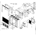 Kenmore 867734822 cabinet diagram