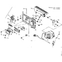 Kenmore 867734822 gas burners and manifold diagram
