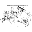 Kenmore 867734941 gas burners and manifold diagram