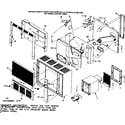 Kenmore 867734981 cabinet diagram