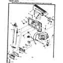 Kenmore 867734981 gas burners and manifold diagram