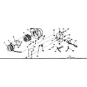 Kenmore 867734981 blower assembly diagram