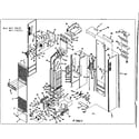 Kenmore 867736321 cabinet and combustion chamber diagram